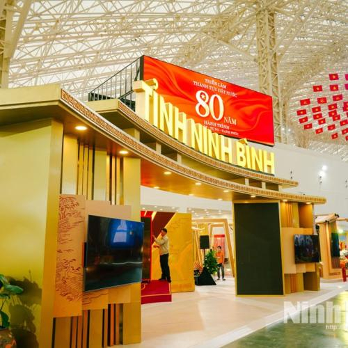 Ninh Bình Sẵn Sàng Cho Triển Lãm 80 Năm Thành Tựu Đất Nước