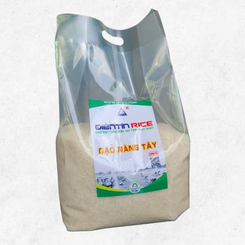 Gạo Nàng Tây R24 Điền Tín 5 Kg – Hữu Cơ, Thơm Ngọt Dẻo Mềm