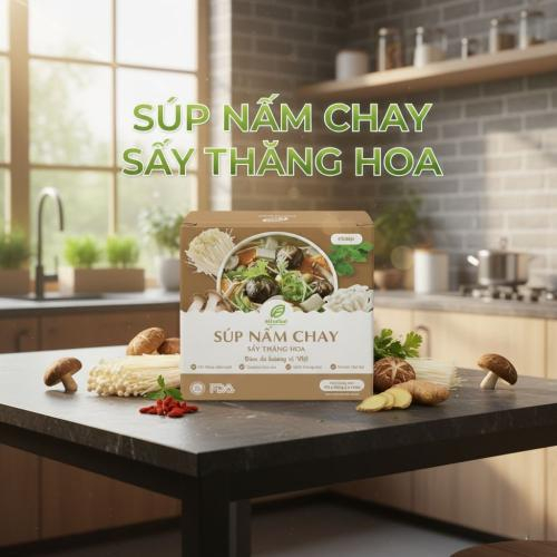 eSoup – Chén Súp Nấm Thanh Đạm, Tiện Lợi Mỗi Ngày