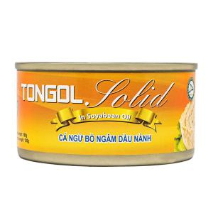KTCFOOD Tongol Solid in Soybean Oil 185g - Omega-3 & Protein