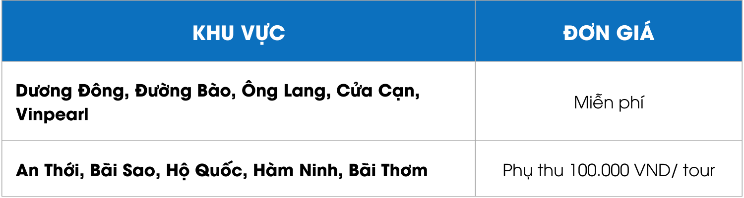 Chính sách đưa đón