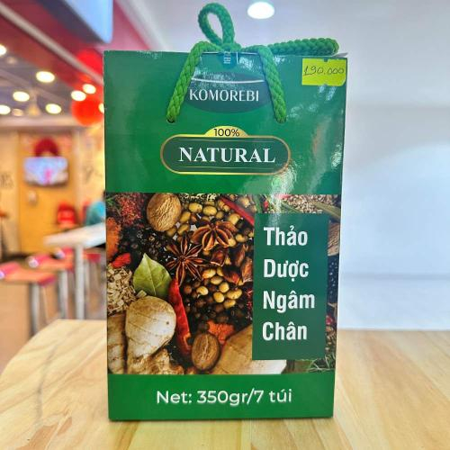 Thảo Dược Ngâm Chân Komorebi (Hộp 350g/7 Túi)