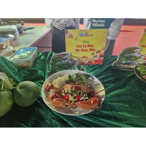 Dấu ấn riêng của đầu bếp An Giang: Kết hợp cua với đặc sản địa phương