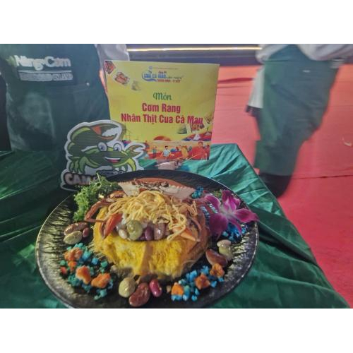 Dấu ấn riêng của đầu bếp An Giang: Kết hợp cua với đặc sản địa phương