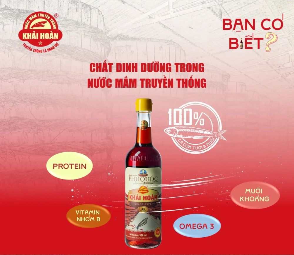 Nước mắm cá cơm nguyên chất - linh hồn món ăn việt