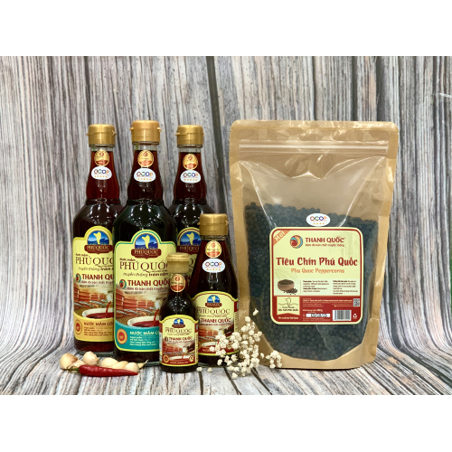 Nước mắm CDĐL Phú Quốc Thanh Quốc 43N - Chai 520ml