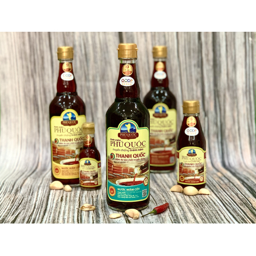 Nước mắm CDĐL Phú Quốc Thanh Quốc 43N - Chai 520ml