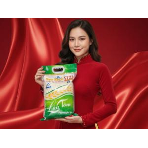 Gạo Điền Tín ST25 Lúa Tôm 5 Kg - Gạo Sạch Ngọt Dẻo Mềm Cơm Thơm Dịu