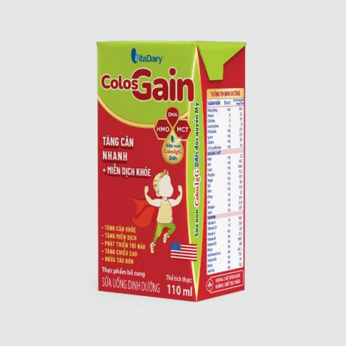 Sữa Bột Pha Sẵn ColosGain Hộp 110ml (Thùng 48 Hộp)