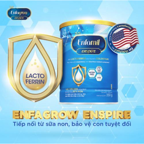 Sữa Bột Enfamil Enspire số 1 Lon 350gr (0-12 Tháng)