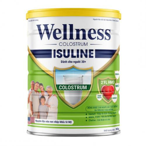 Sữa Wellness Colostrum Isuline Lon 900gr (Người Trưởng Thành)