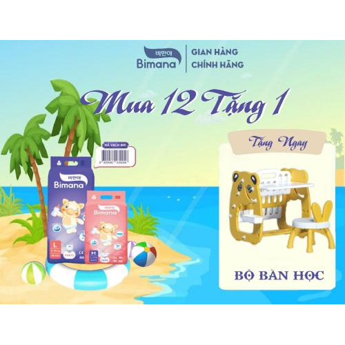 Tã dán Bimana Hàn Quốc size NB (