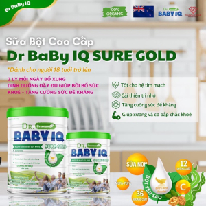 Dr Baby IQ Sure Gold Dành Cho Người Từ 18 Tuổi Trở Lên